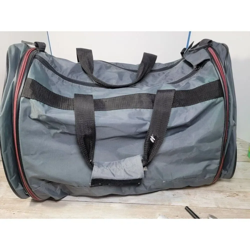 Vintage Jeep Sport Utility Duffle Gym Bag Wrangler Gladiator Expandable 13